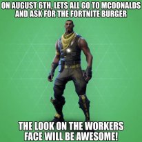 Fortnite meme Burger 08 08 2024