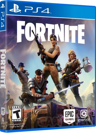 Fortnite PS4 Front Perspective