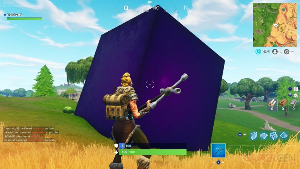 Fortnite Saison 6 Cube