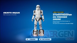 Fortnite skin Stormtrooper Premier Ordre 01 30 04 2025