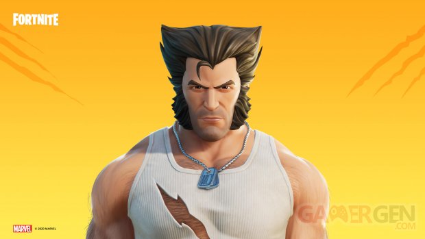 Fortnite Wolverine skin style Logan