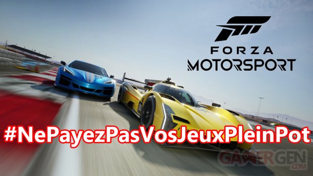 Forza Motorsport bon plan nepayezpasvosjeuxpleinpot 09 10 2023