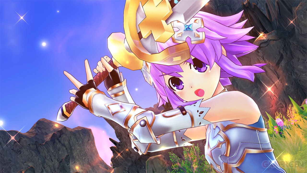 Four Goddesses Online Cyber Dimension Neptune Console Daccueil