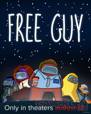 Free Guy Poster Affiche Jeu video parodie (3)