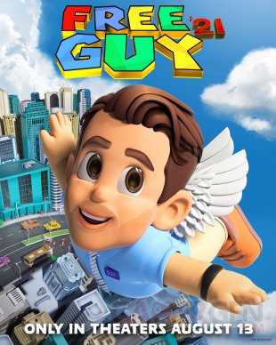 Free Guy Poster Affiche Jeu video parodie (6)