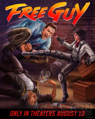 Free Guy Poster Affiche Jeu video parodie (7)