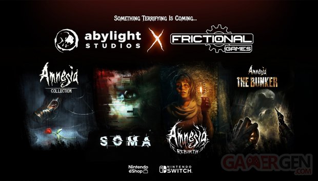 Frictional Games Soma Amnesia Nintendo Switch