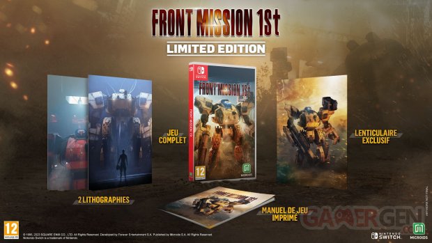 Front Mission 1st Remake Limited Edition 1.