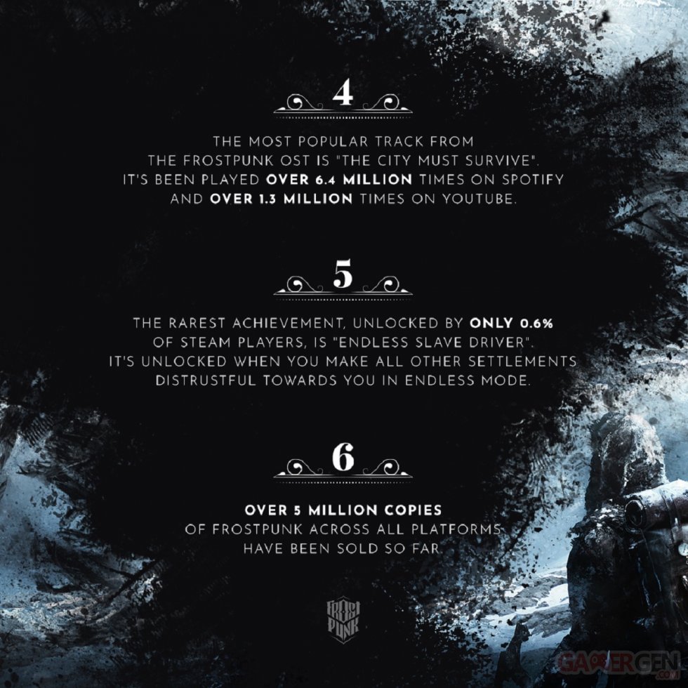 Frostpunk Infographie 6 ans 02