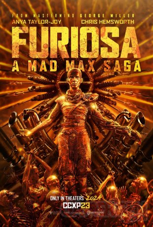 Furiosa Une saga Mad Max poster CCXP 01 12 2023