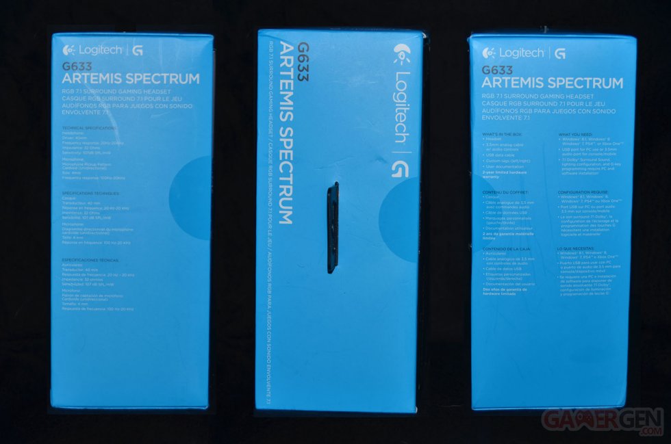 G633 Artemis Spectrum - UNBOXING 0003