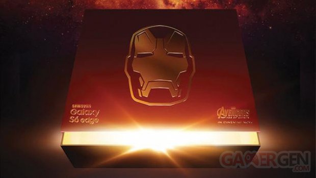 Galaxy S6 Edge Iron Man