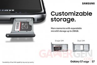 galaxy s7 design SIM microSD 