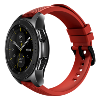 galaxy watch black 42mm red