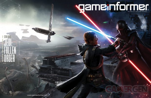 Game Informer Star Wars Jedi Fallen Order cover