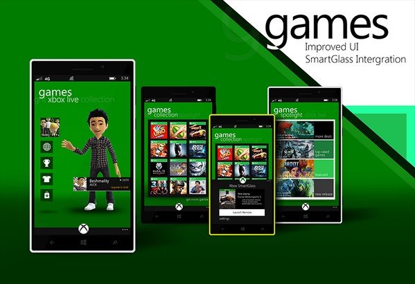 Games_Hub_Windows Phone 8