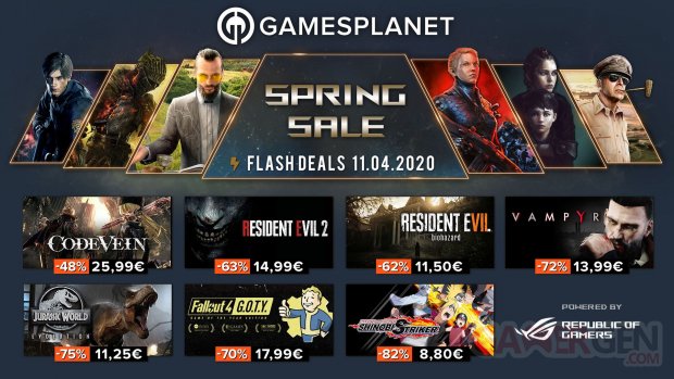 Gamesplanet Spring Sales 11 04 2020