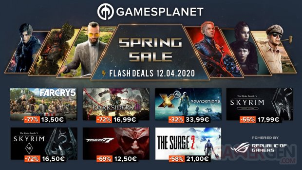 Gamesplanet Spring Sales 12 04 2020