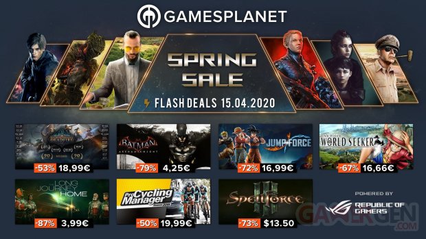 Gamesplanet Spring Sales 15 04 2020