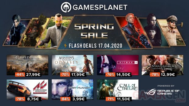 Gamesplanet Spring Sales 17 04 2020