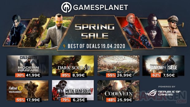 Gamesplanet Spring Sales 19 04 2020