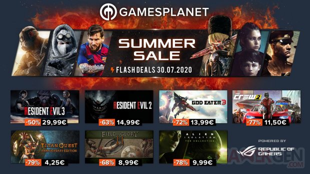Gamesplanet Summer Sales 30 07 2020