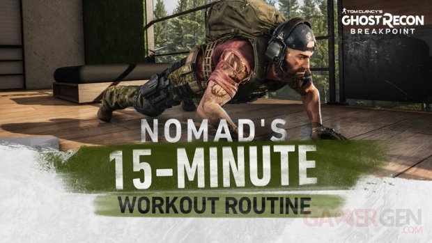 Ghost Recon Breakpoint Nomad 15 minute workout routine