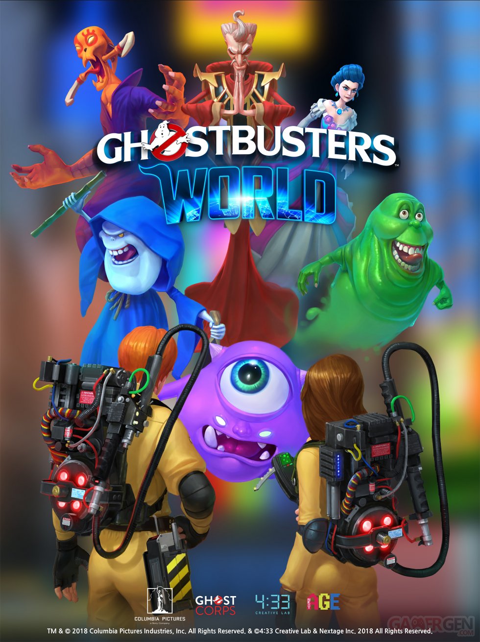 Ghostbusters World Key Art