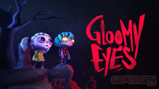 Gloomy Eyes Keyart V2 Alternate Logo