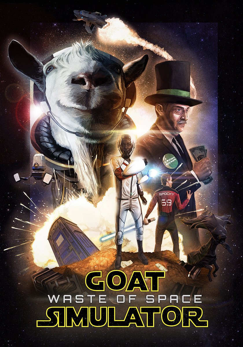 Goat Simulator Waste of Space Main Promo