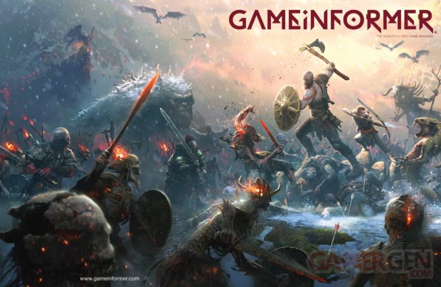 God of War 04 01 2018 Game Informer Cover