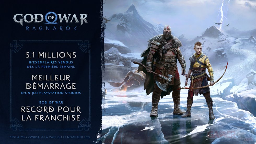 God of War 5 millions chiffres ventes fr