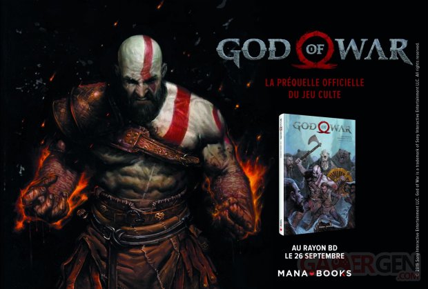 God of War comics préquelle Mana Books 24 08 2019