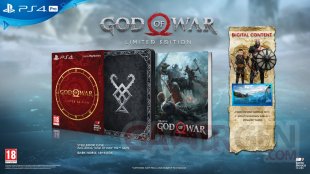 God of War édition limitée 23 01 2018