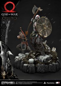 God of War figurine statuette Prime 1 Studio Kratos Atreus 14 17 11 2019