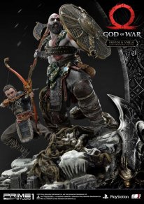 God of War figurine statuette Prime 1 Studio Kratos Atreus 15 17 11 2019