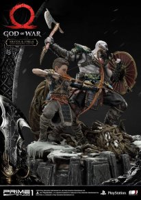 God of War figurine statuette Prime 1 Studio Kratos Atreus 18 17 11 2019