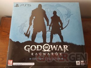 God of War Ragnarök unboxing édition Collector 02 10 11 2022