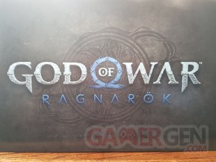 God of War Ragnarök unboxing édition Collector 05 10 11 2022