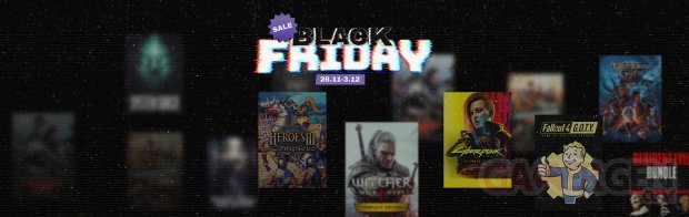 GOG Black Friday Soldes 2024