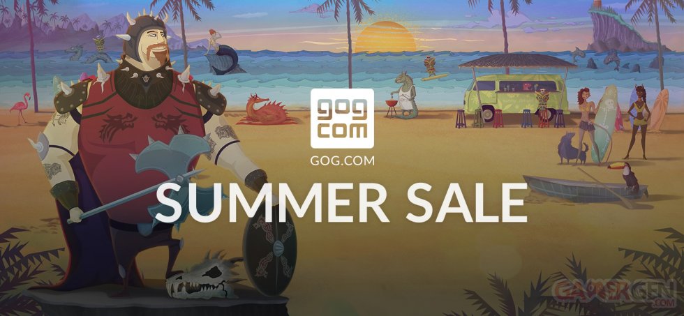 GOG Quête Vacances SOLDES Summer Sale