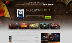good old games fall sales 2013