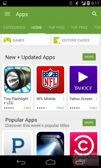 google play store 5 0 screenshot applications