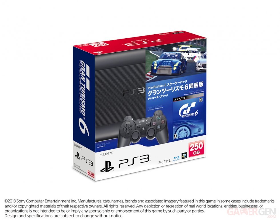 Gran Turismo 6 bundle pack ps3 japon 10.09.2013 (1)