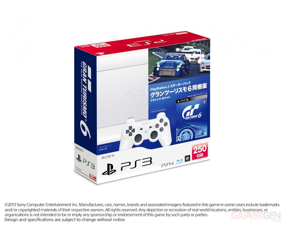 Gran Turismo 6 bundle pack ps3 japon 10.09.2013 (2)