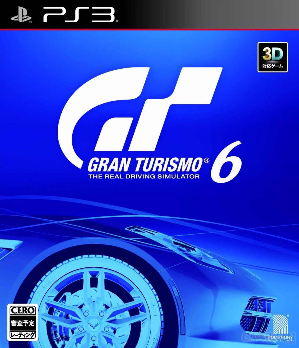 Gran Turismo 6 jaquette 10.09.2013