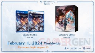 Granblue Fantasy Relink éditions physiques Europe 23 08 2023