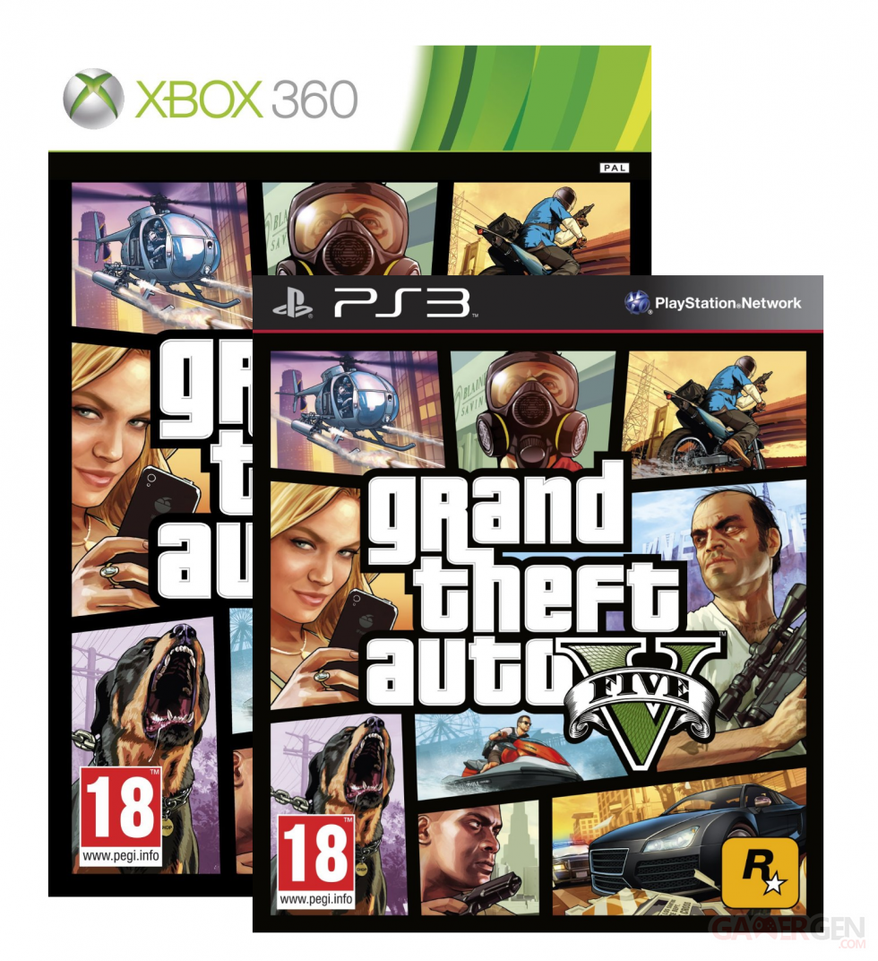 Grand Theft Auto V jaquettes 17.09.2013