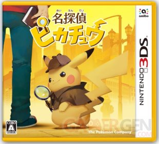 Great Detective Pikachu Jaquette Japon