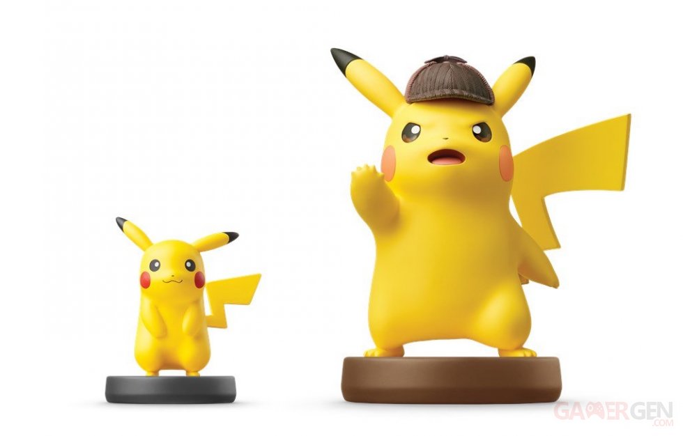 Great Detective Pikachu Mega amiibo